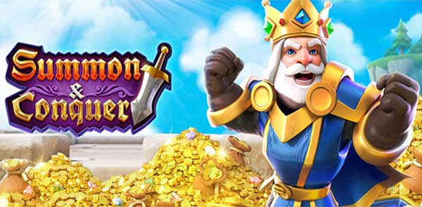 รีวิว Summon Conquer CO168 สล็อตราชานักเวทพิชิตมังกร จ่ายจริงิ หน้าปก