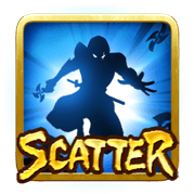 สัญลักษณ์ scatter Ninja vs Samurai CO168